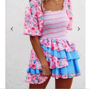 NWOT Hazel and Olive floral dress